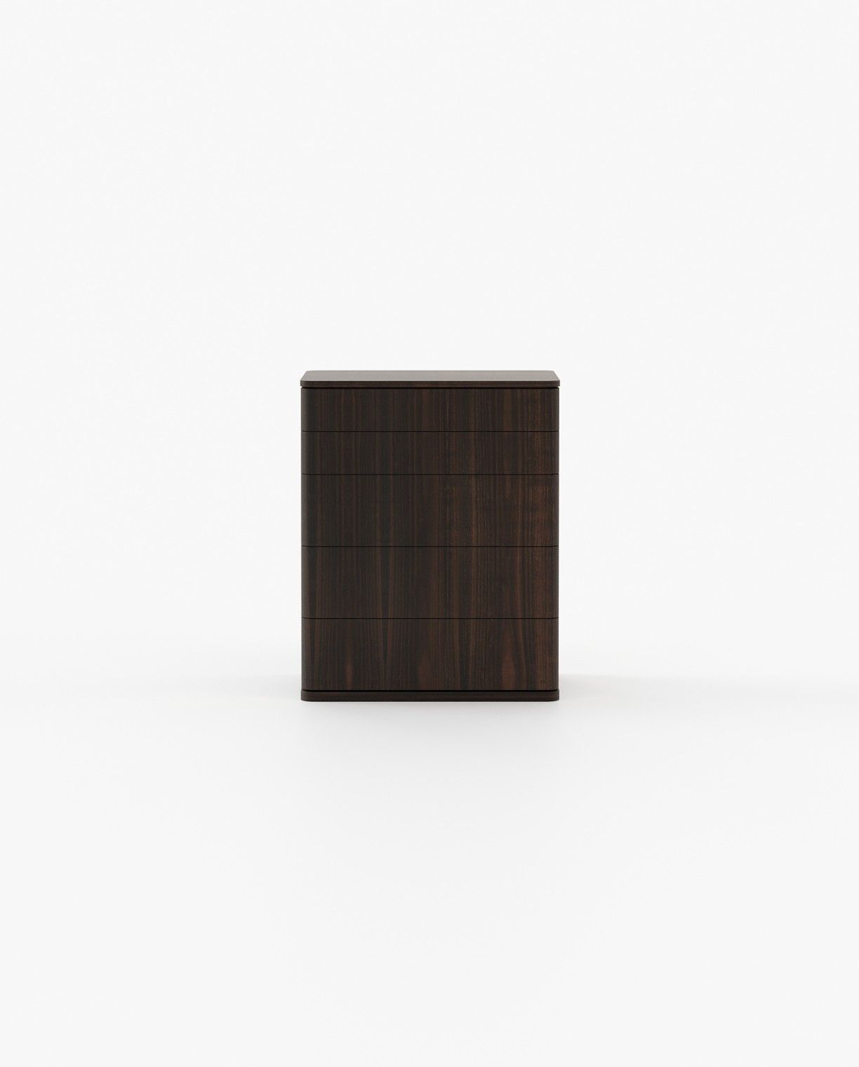 Laskasas HILARY Tallboy Chest of Drawers Smoked Eucalyptus Veneer Matte - Araco Interiors