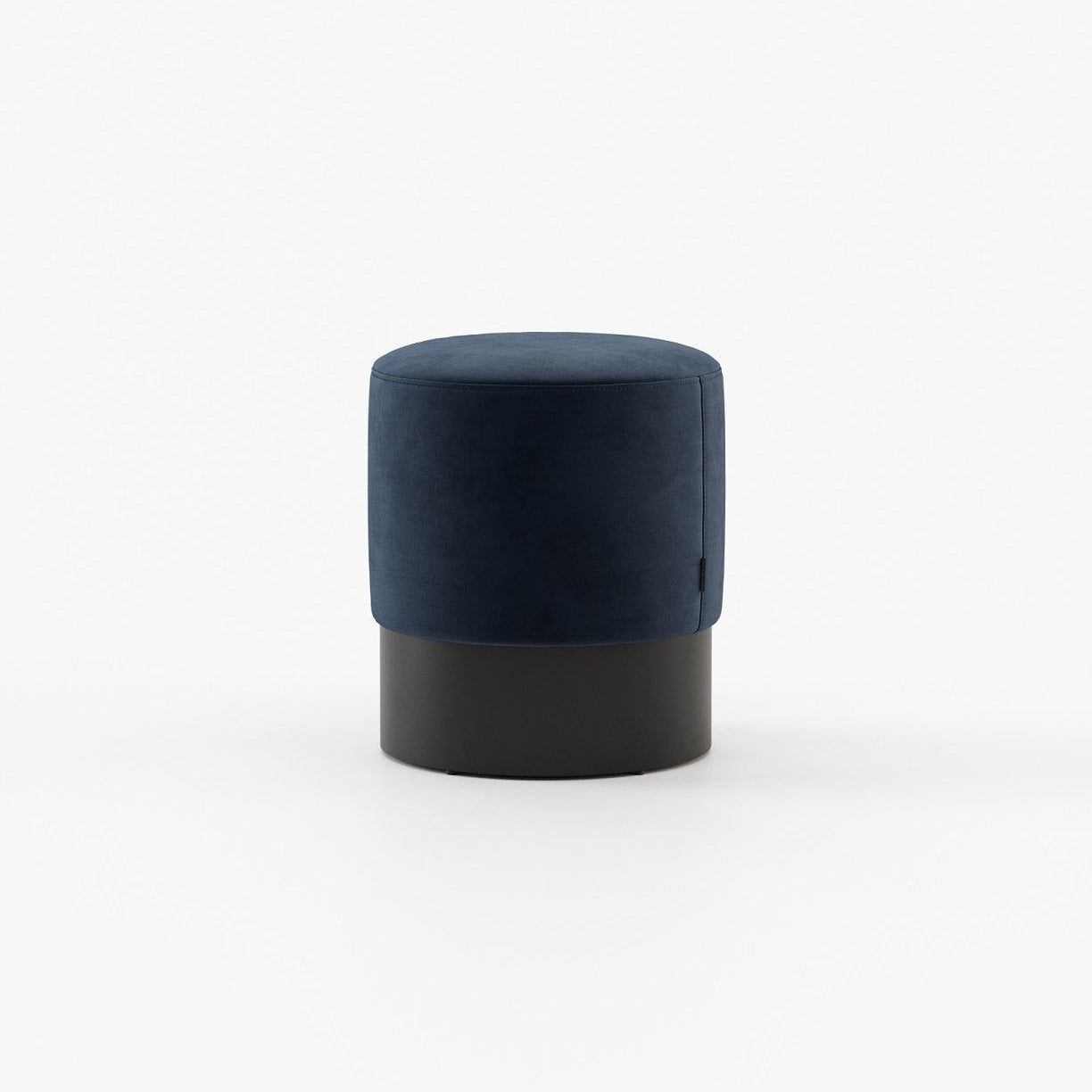Laskasas ISAAC Footstool & Pouf Vienna Deep Blue - Araco Interiors