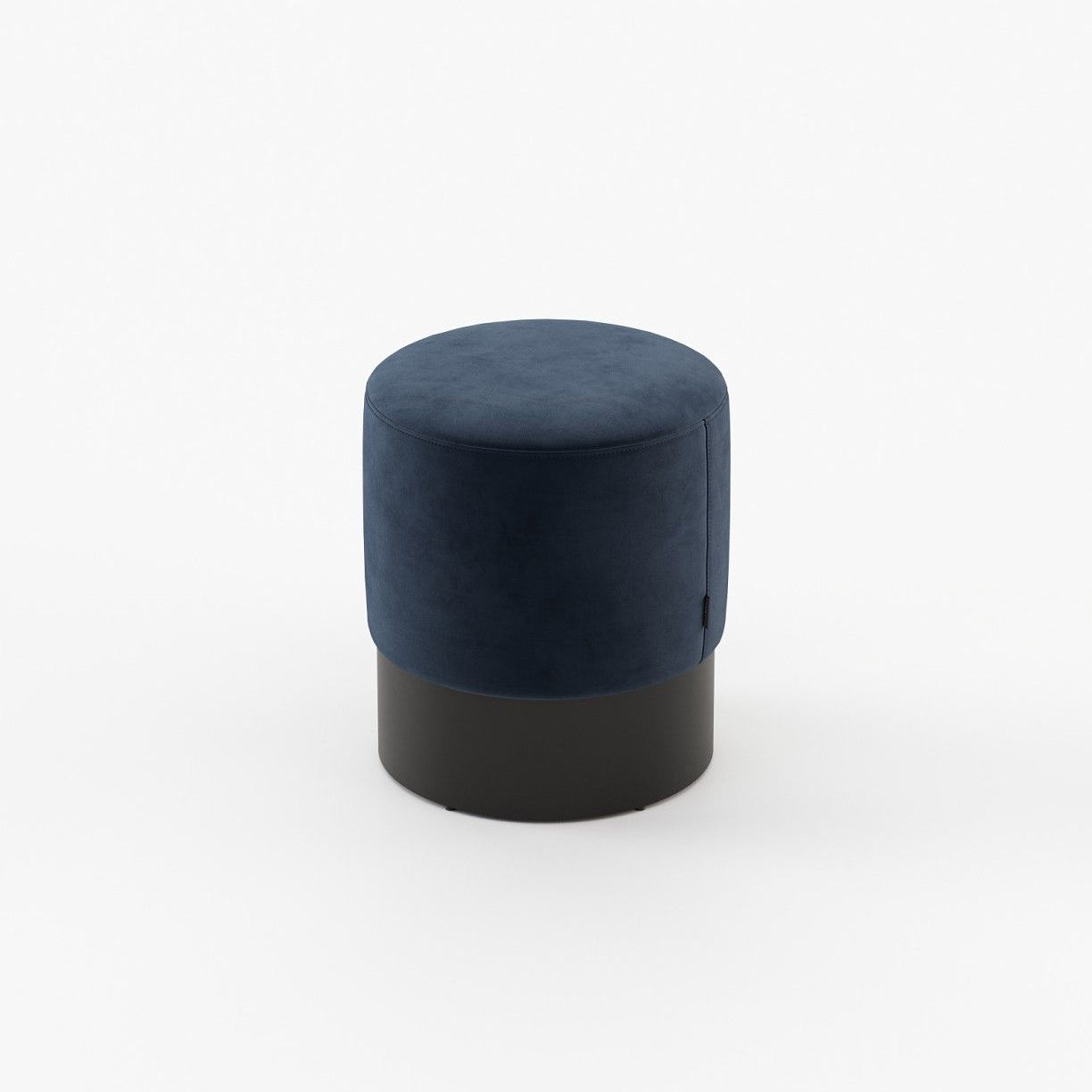 Laskasas ISAAC Footstool & Pouf Vienna Deep Blue - Araco Interiors