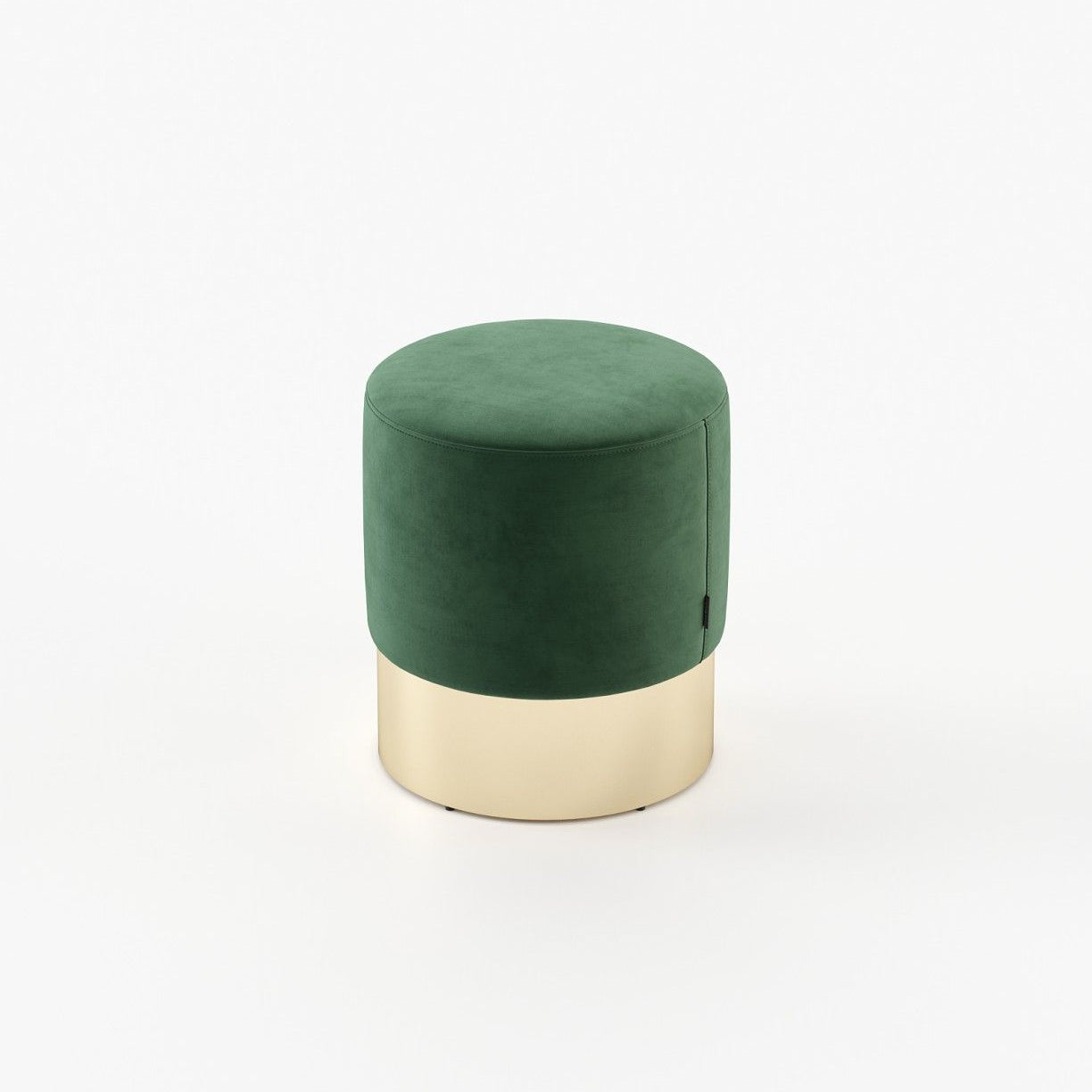 Laskasas ISAAC Footstool & Pouf Vienna Green - Araco Interiors
