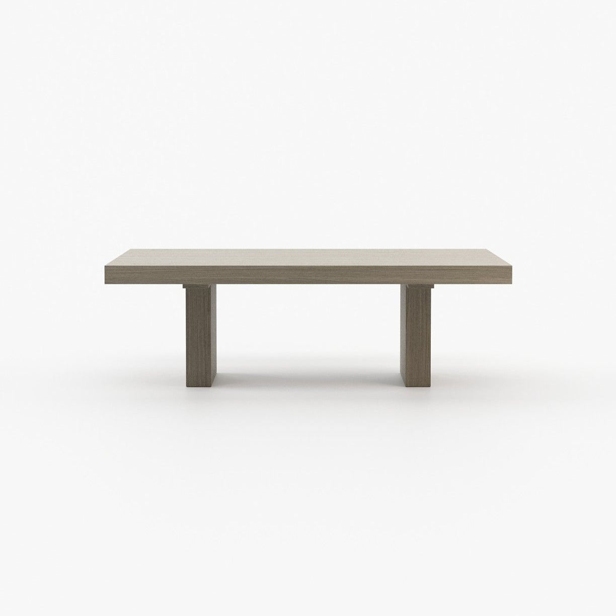 Laskasas ISIS Dining & Bar Table Aged Oak Veneer Matte - Araco Interiors
