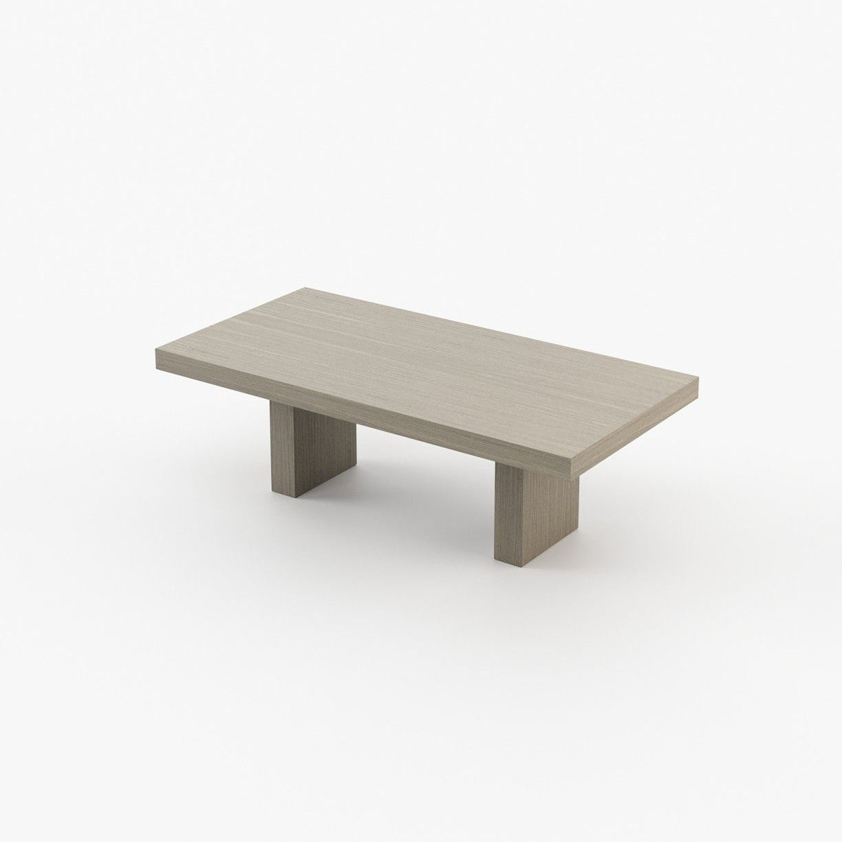 Laskasas ISIS Dining & Bar Table Aged Oak Veneer Matte - Araco Interiors