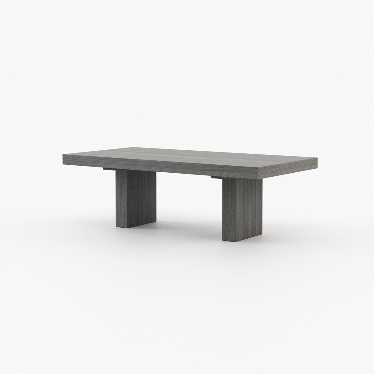 Laskasas ISIS Dining & Bar Table Grey Eucalyptus Veneer Matte - Araco Interiors