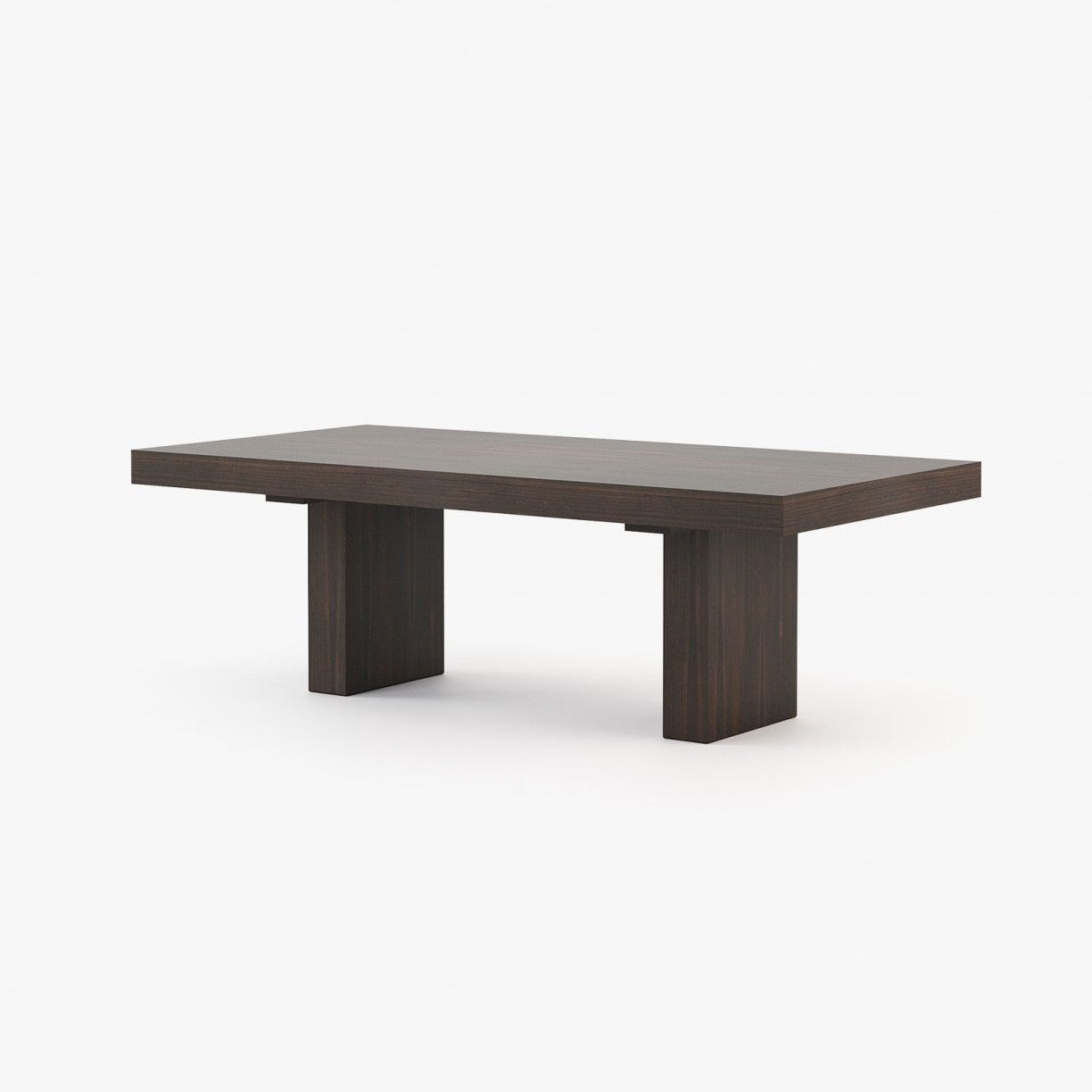 Laskasas ISIS Dining & Bar Table Smoked Eucalyptus Veneer Matte - Araco Interiors