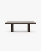Laskasas ISIS Dining & Bar Table Smoked Eucalyptus Veneer Matte - Araco Interiors