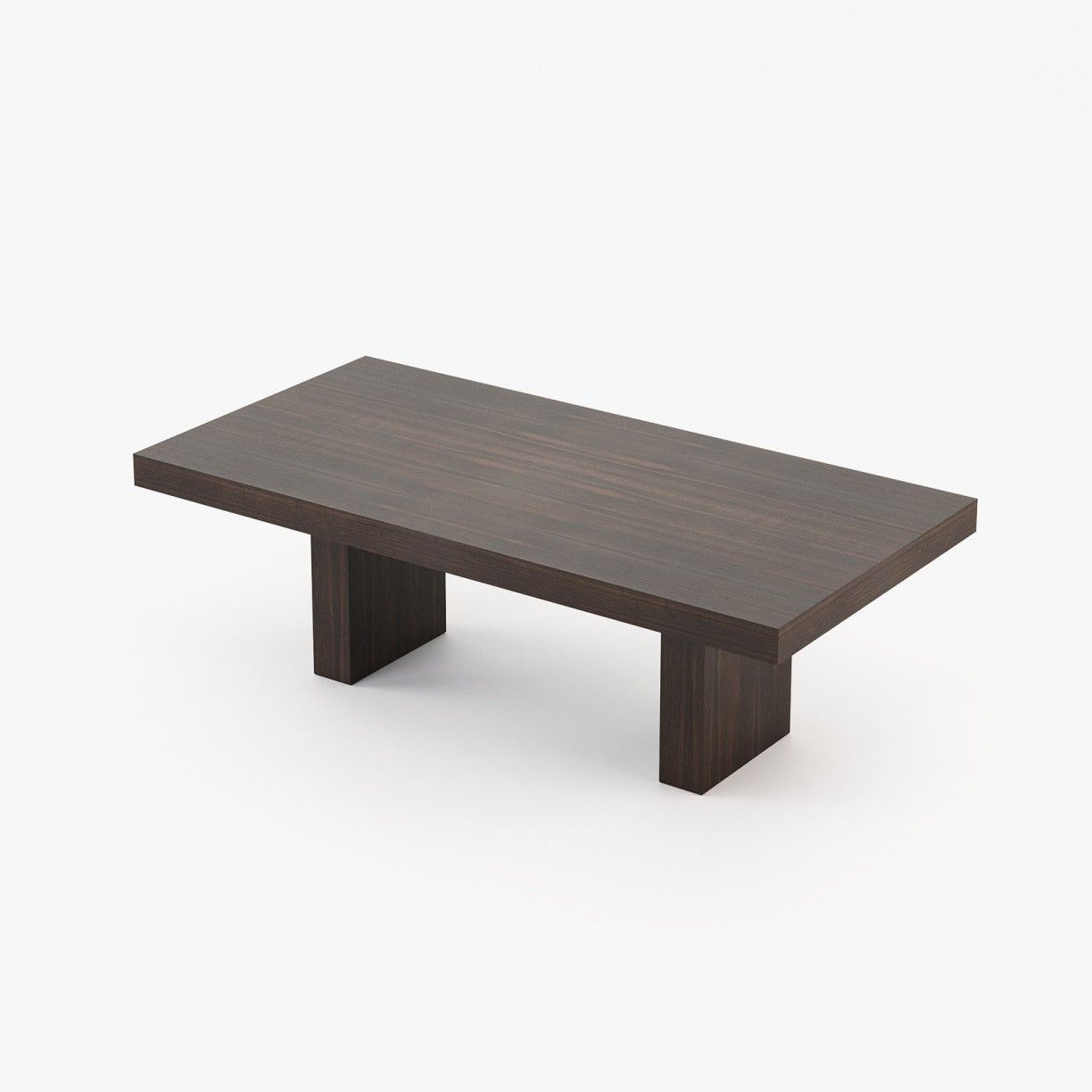Laskasas ISIS Dining & Bar Table Smoked Eucalyptus Veneer Matte - Araco Interiors