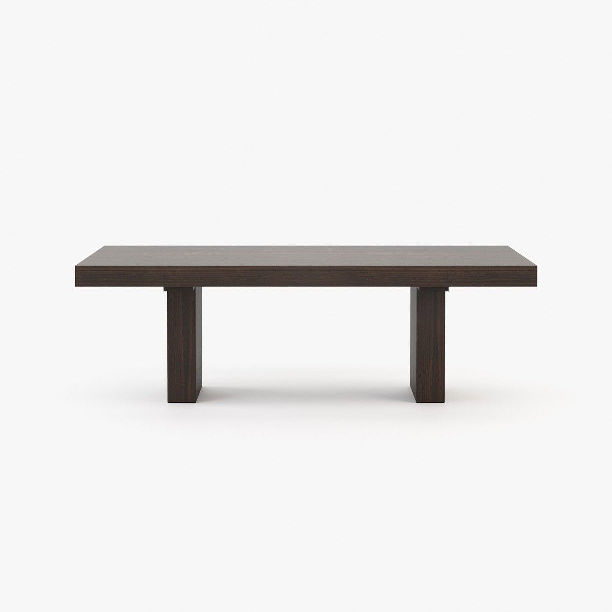 Laskasas ISIS Dining & Bar Table Smoked Eucalyptus Veneer Matte - Araco Interiors