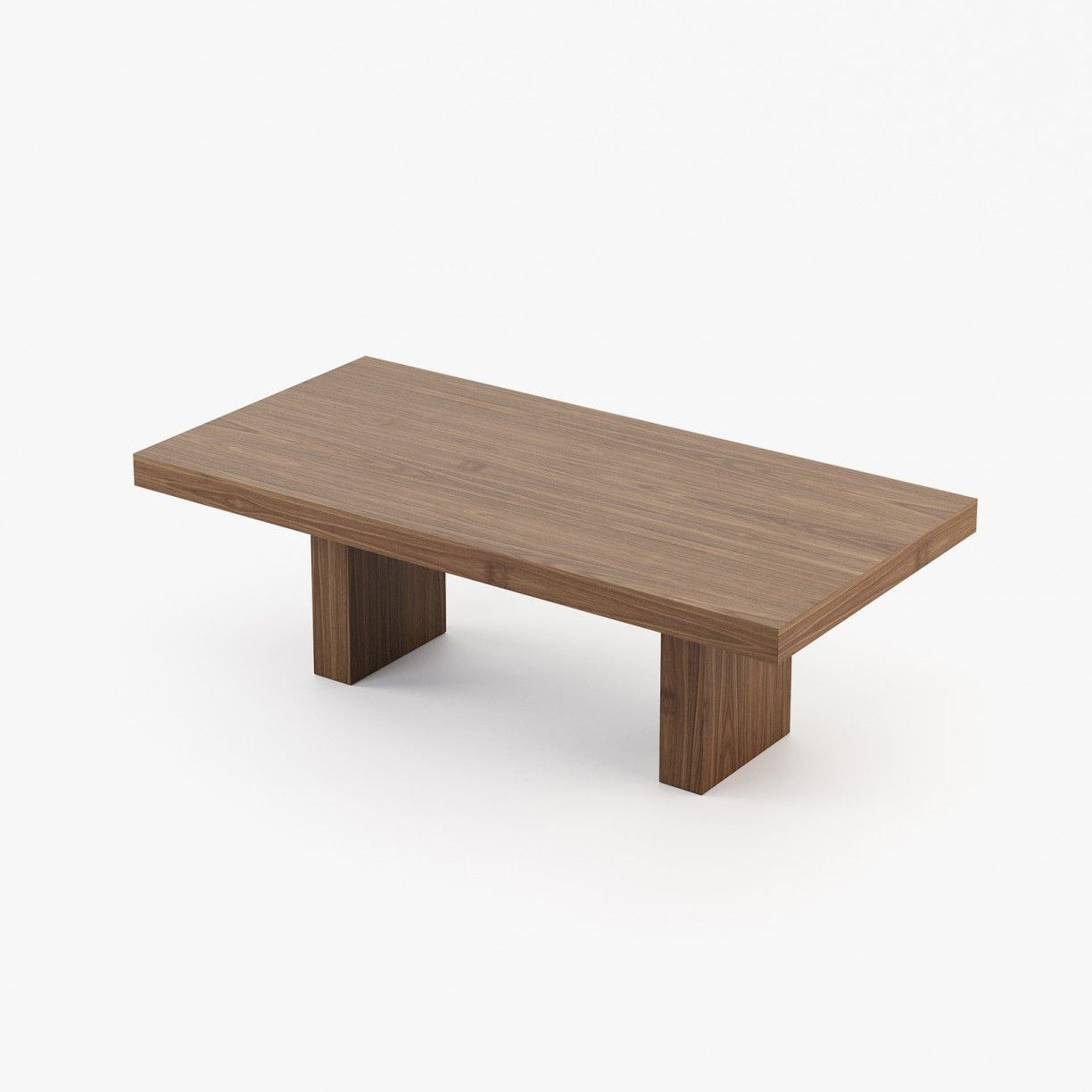 Laskasas ISIS Dining & Bar Table Walnut Veneer Matte - Araco Interiors