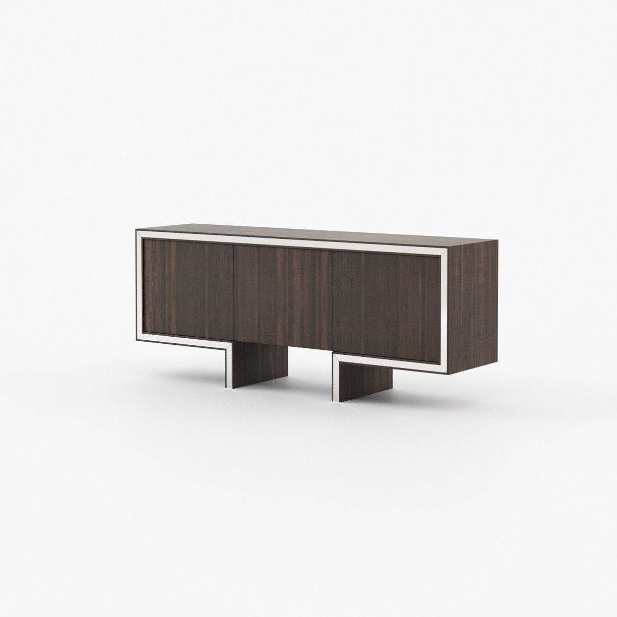 Laskasas ISIS Sideboard Smoked Eucalyptus Veneer Matte - Araco Interiors