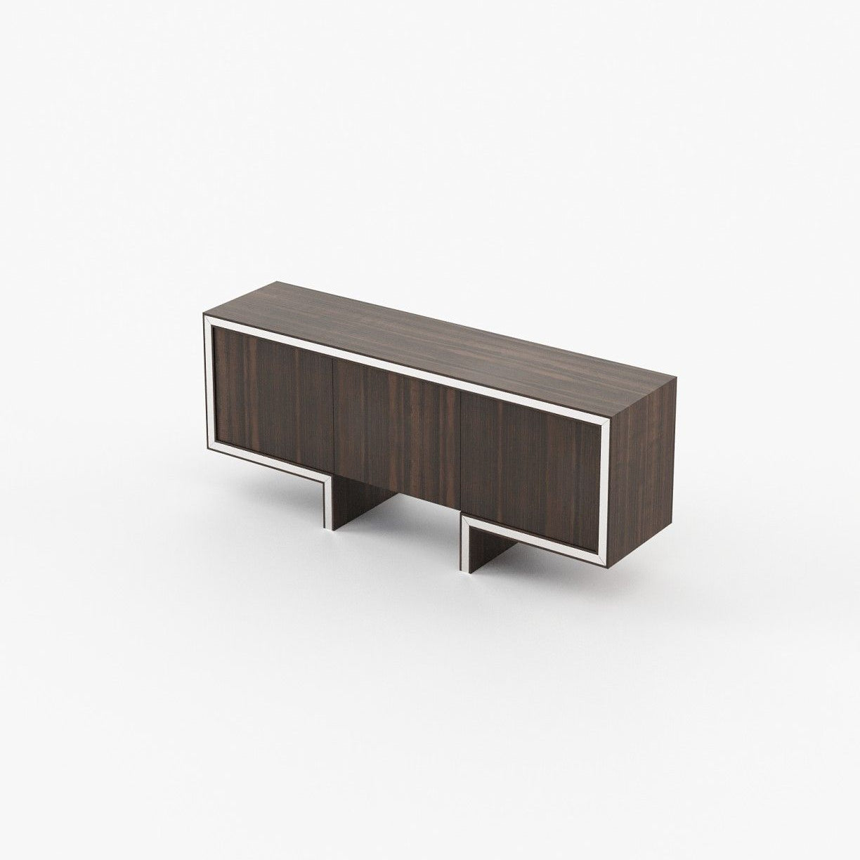 Laskasas ISIS Sideboard Smoked Eucalyptus Veneer Matte - Araco Interiors