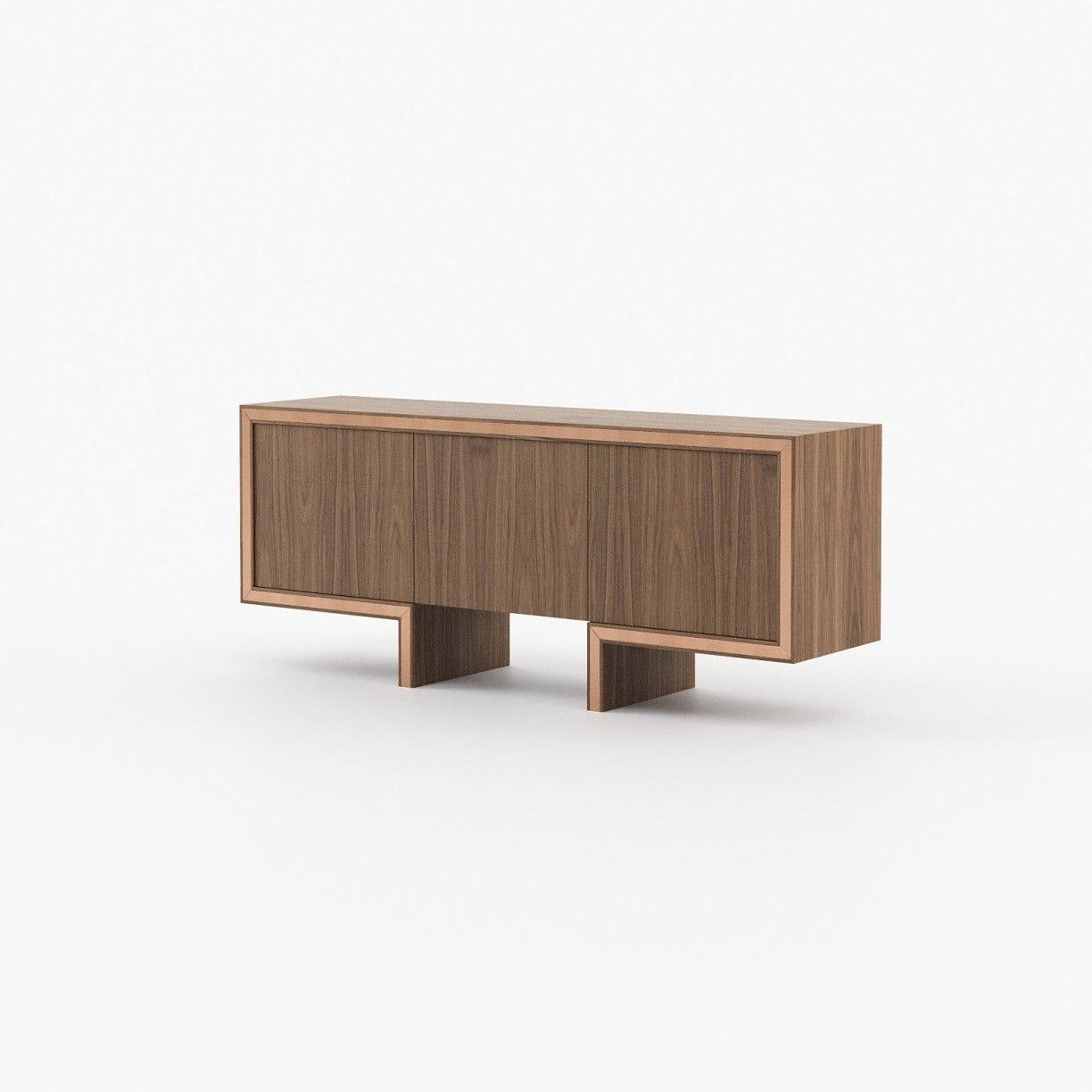Laskasas ISIS Sideboard Walnut Veneer Matte - Araco Interiors