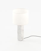 Laskasas JACK Table & Desk Lamp Carrara Marble - Araco Interiors