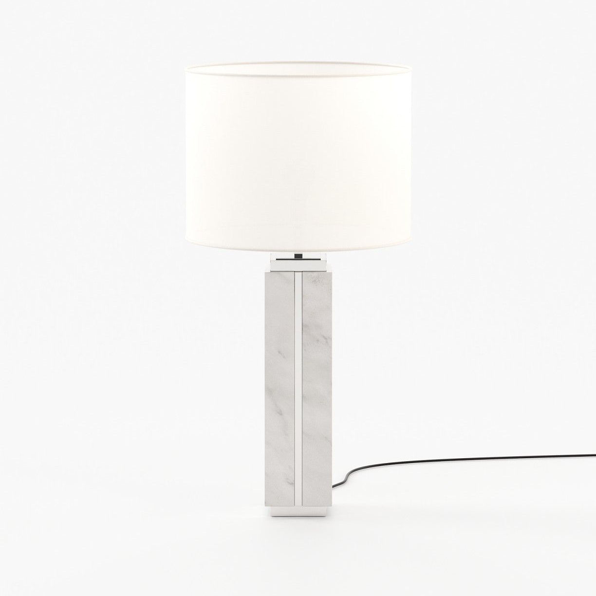 Laskasas JACK Table & Desk Lamp Carrara Marble - Araco Interiors
