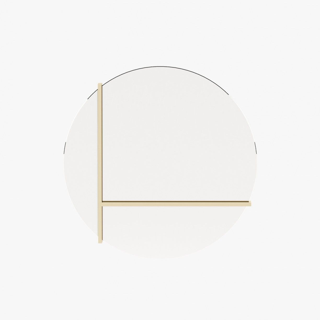 Laskasas JAMES Mirror Gilded Polished Stainless Steel - Araco Interiors