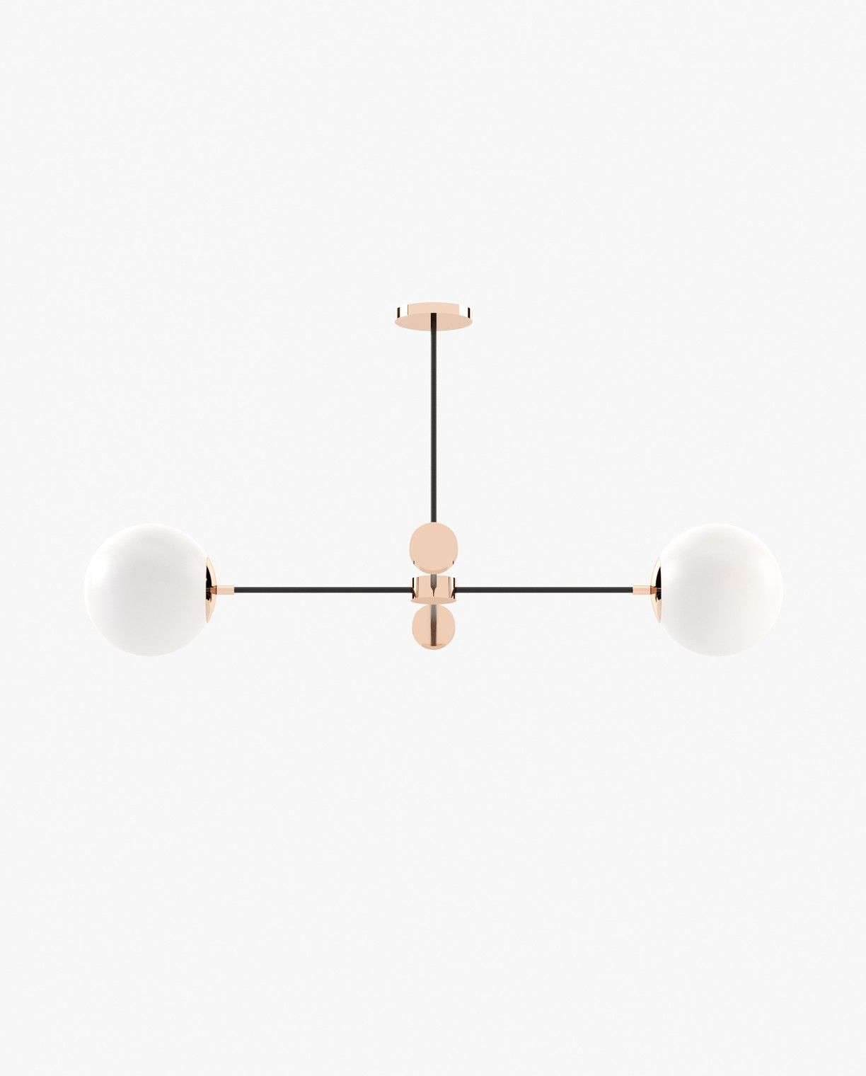 Laskasas JANIS Ceiling Light Copper Polished Stainless Steel - Araco Interiors