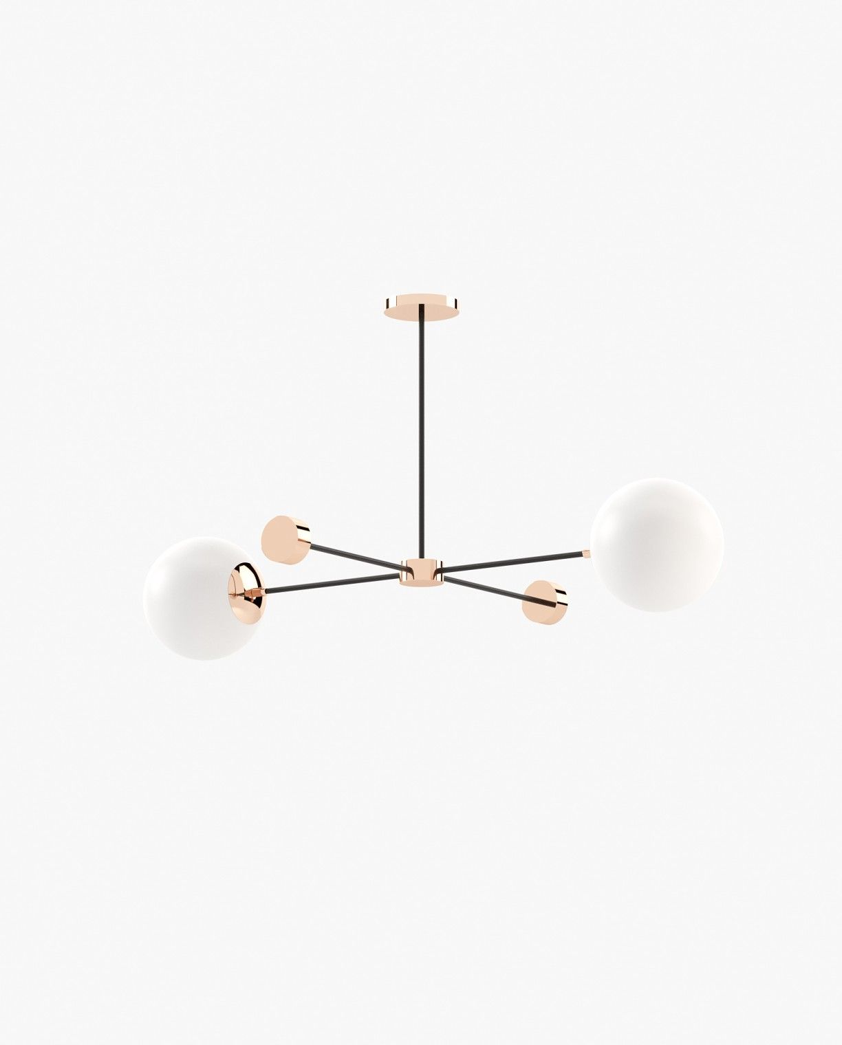 Laskasas JANIS Ceiling Light Copper Polished Stainless Steel - Araco Interiors