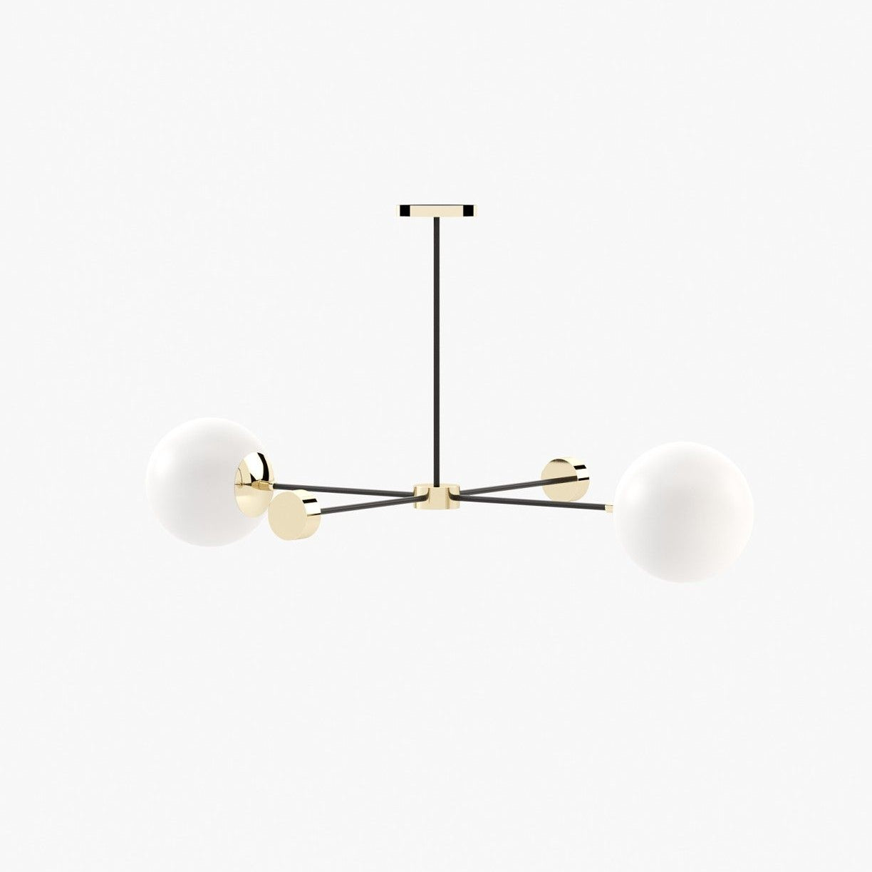 Laskasas JANIS Ceiling Light Gilded Polished Stainless Steel - Araco Interiors