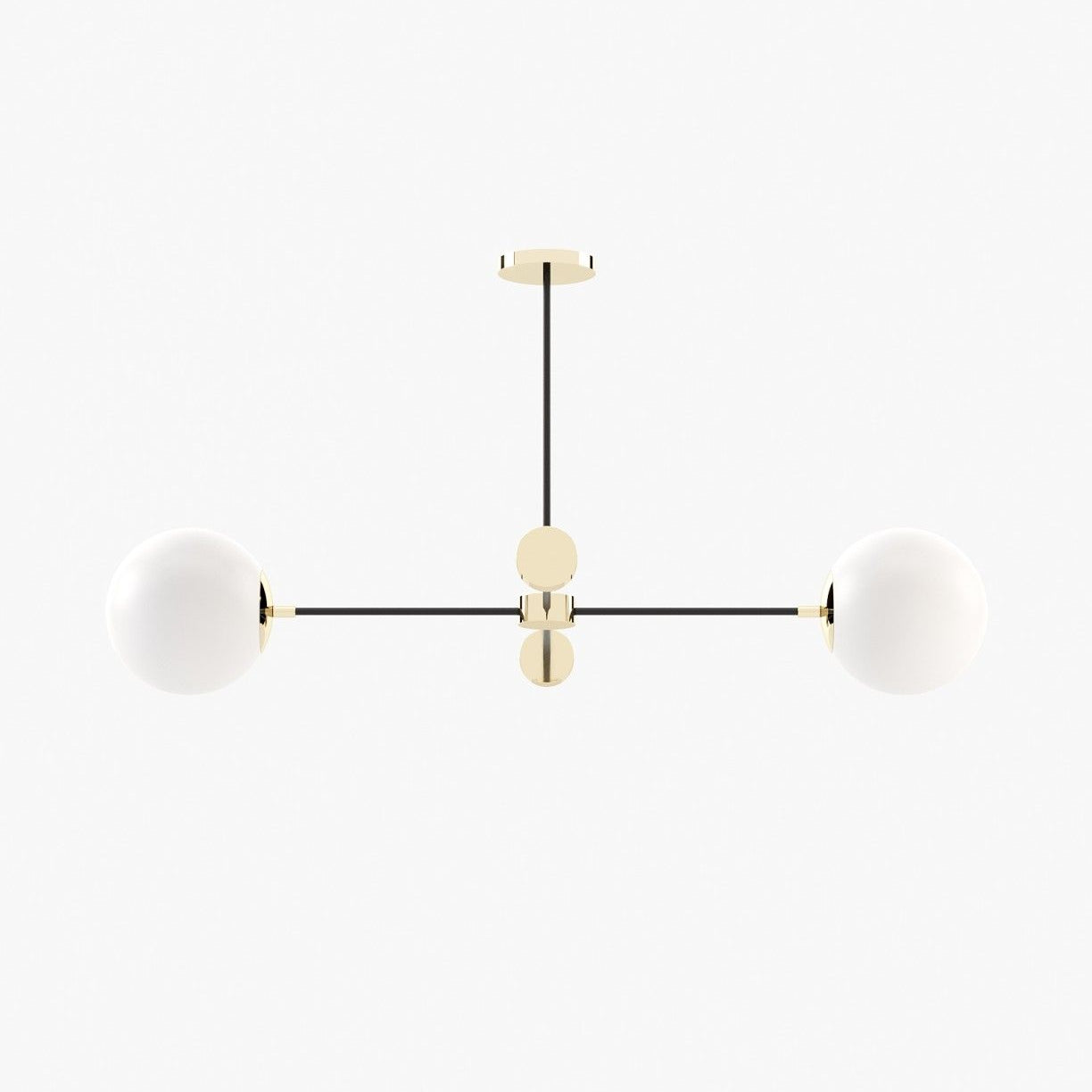 Laskasas JANIS Ceiling Light Gilded Polished Stainless Steel - Araco Interiors