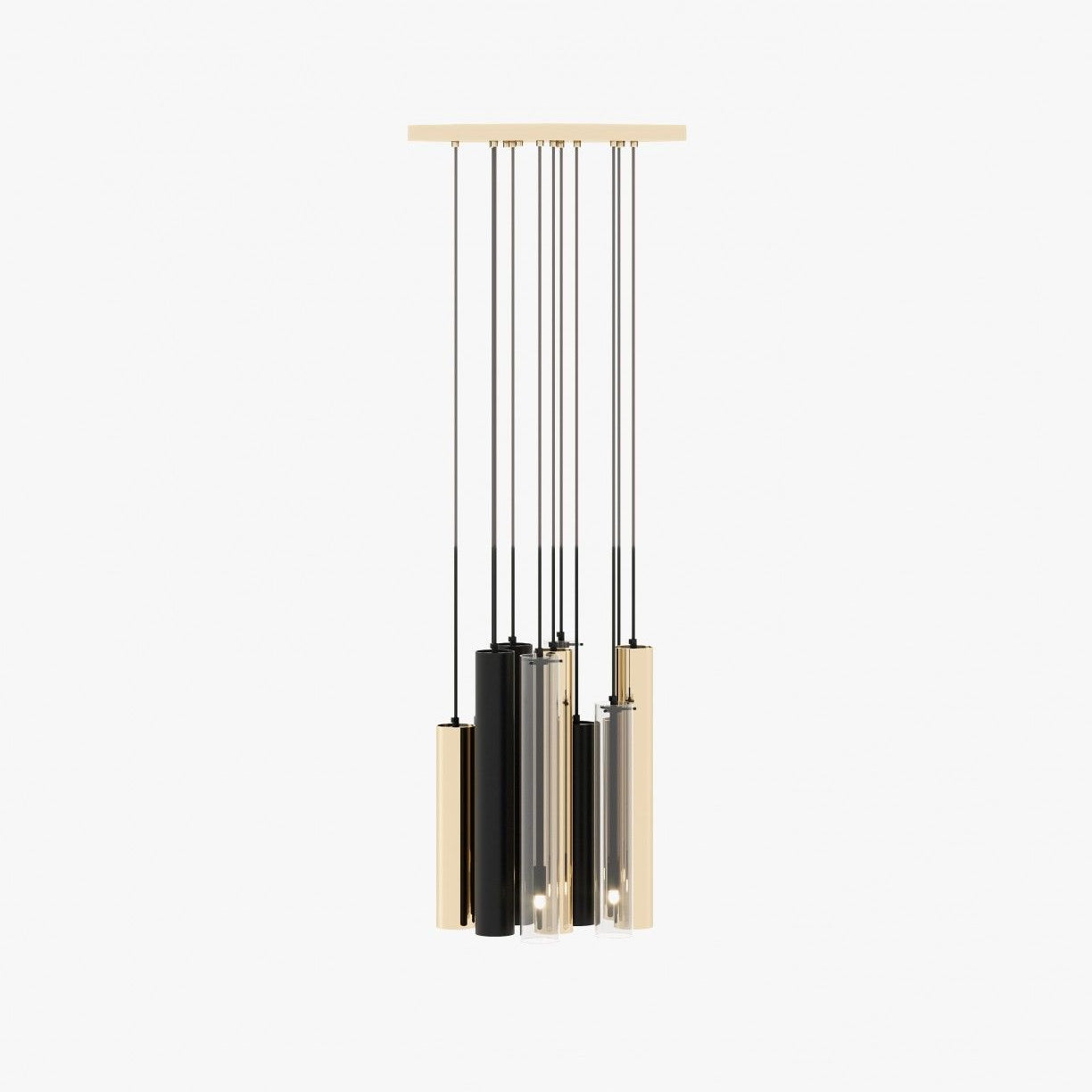 Laskasas JANIS Ceiling Light Gilded Polished Stainless Steel - Araco Interiors