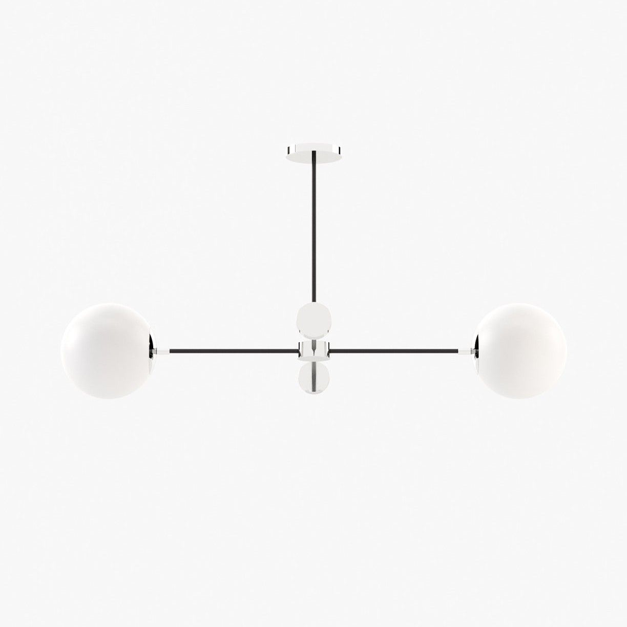 Laskasas JANIS Ceiling Light Polished Stainless Steel - Araco Interiors