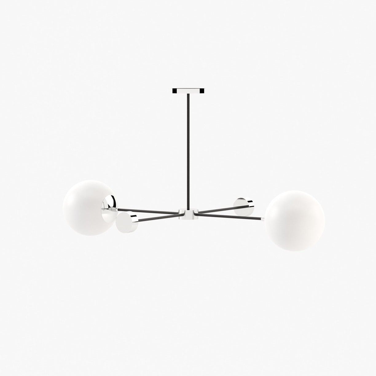 Laskasas JANIS Ceiling Light Polished Stainless Steel - Araco Interiors