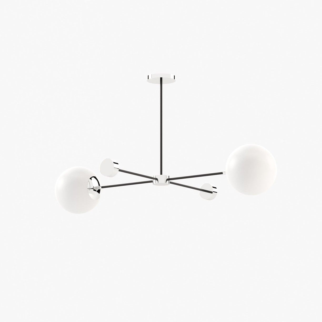 Laskasas JANIS Ceiling Light Polished Stainless Steel - Araco Interiors