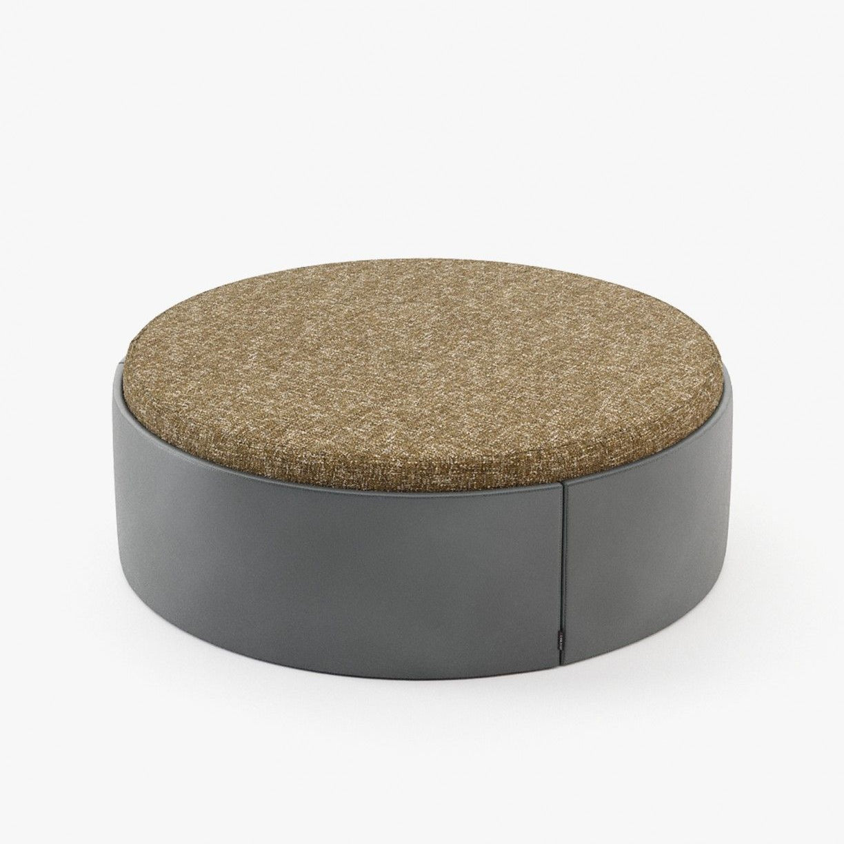 Laskasas JASON Footstool & Pouf Seoul Gull - Araco Interiors