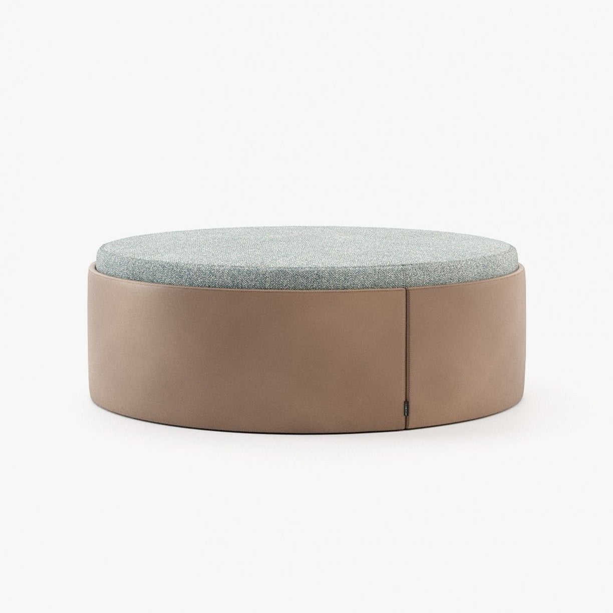 Laskasas JASON Footstool & Pouf Seoul Terra Leather - Araco Interiors
