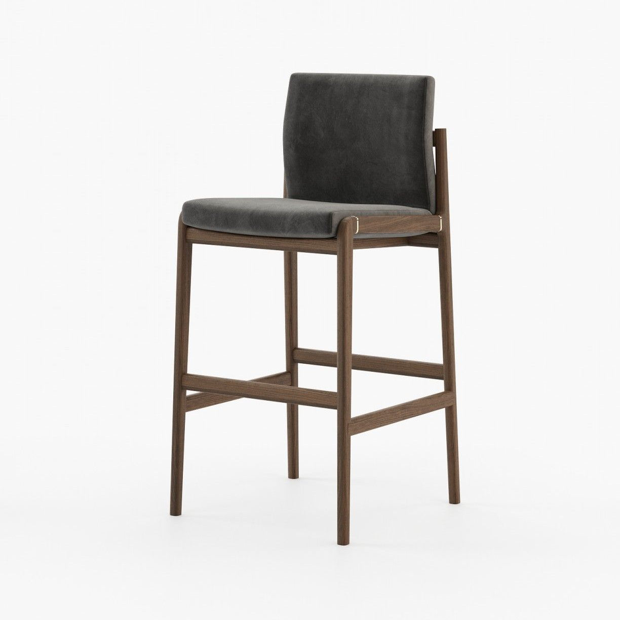 Laskasas JAYNE Bar & Counter Stool Vienna Anthracite - Araco Interiors