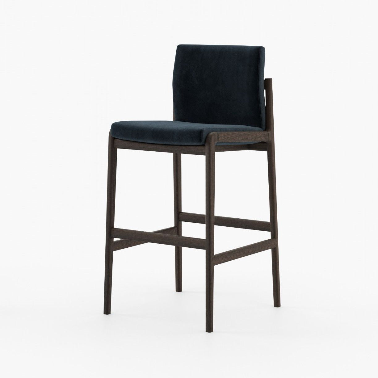 Laskasas JAYNE Bar & Counter Stool Vienna Deep Blue - Araco Interiors