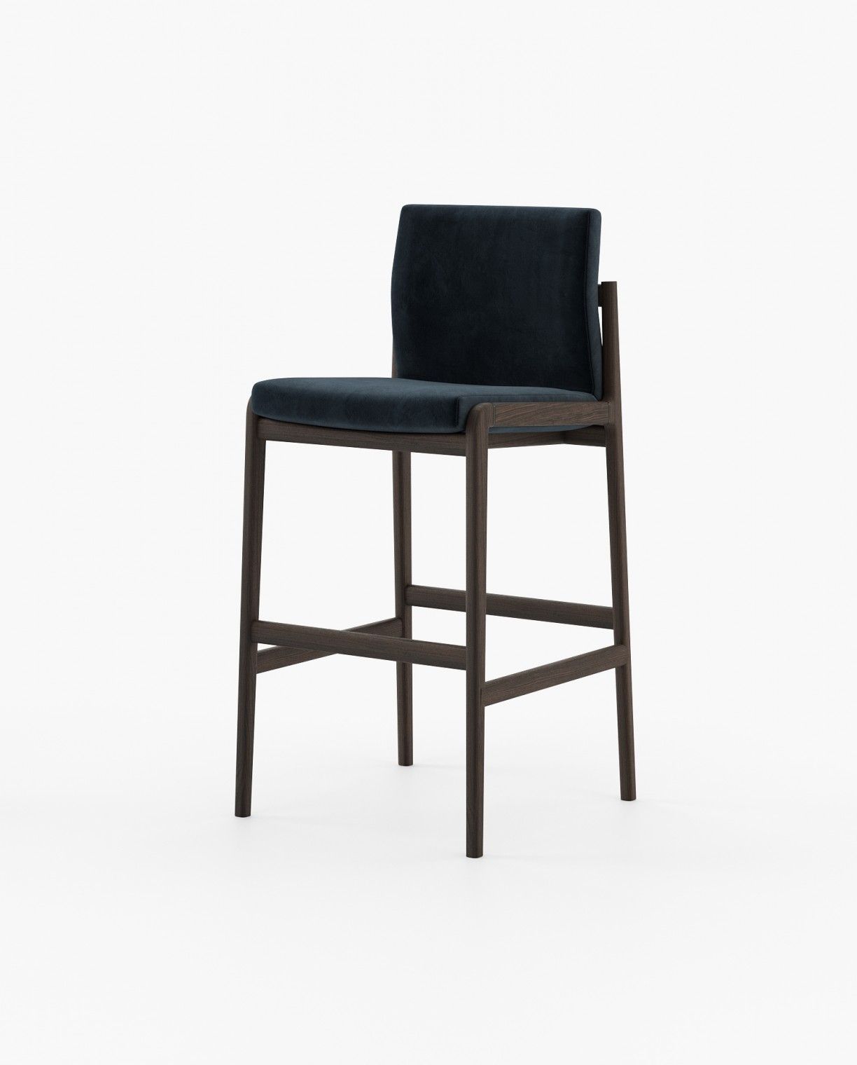 Laskasas JAYNE Bar & Counter Stool Vienna Deep Blue - Araco Interiors