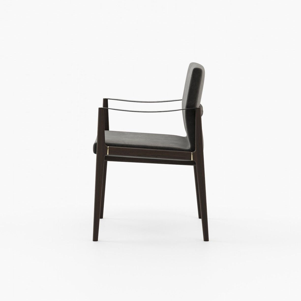 Laskasas JAYNE with arms Dining Chair & Bench Vienna Anthracite - Araco Interiors