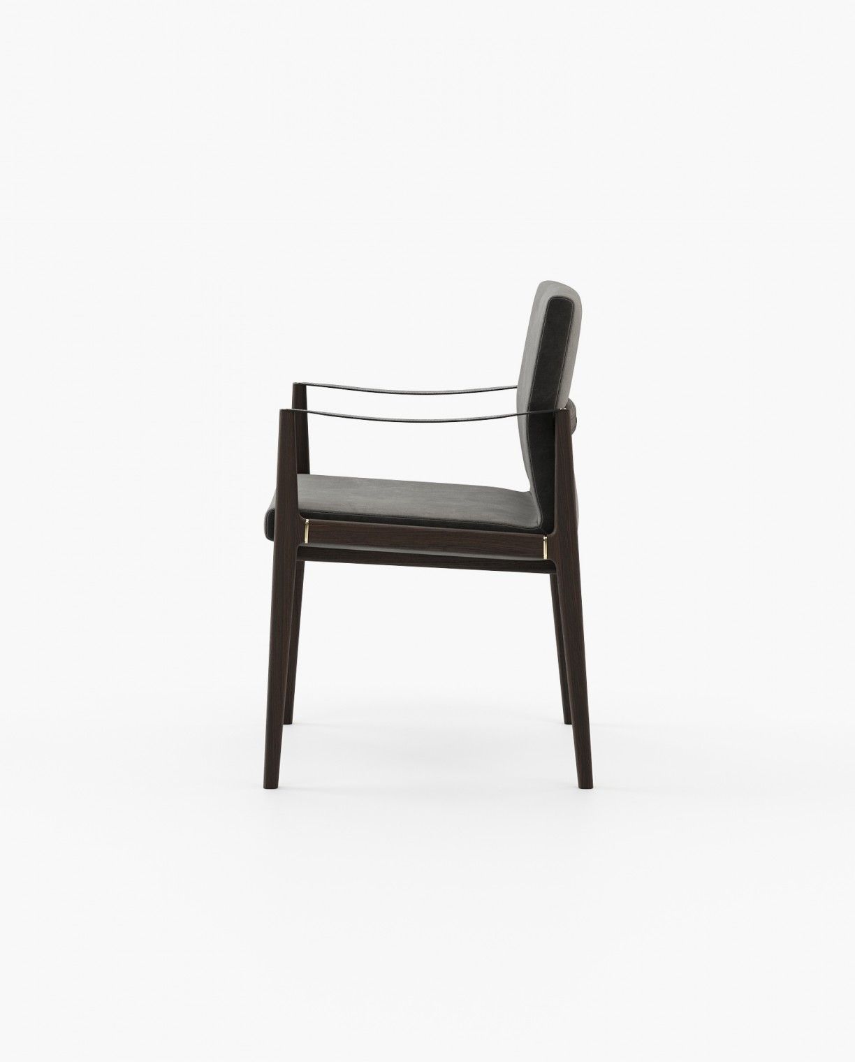 Laskasas JAYNE with arms Dining Chair & Bench Vienna Anthracite - Araco Interiors