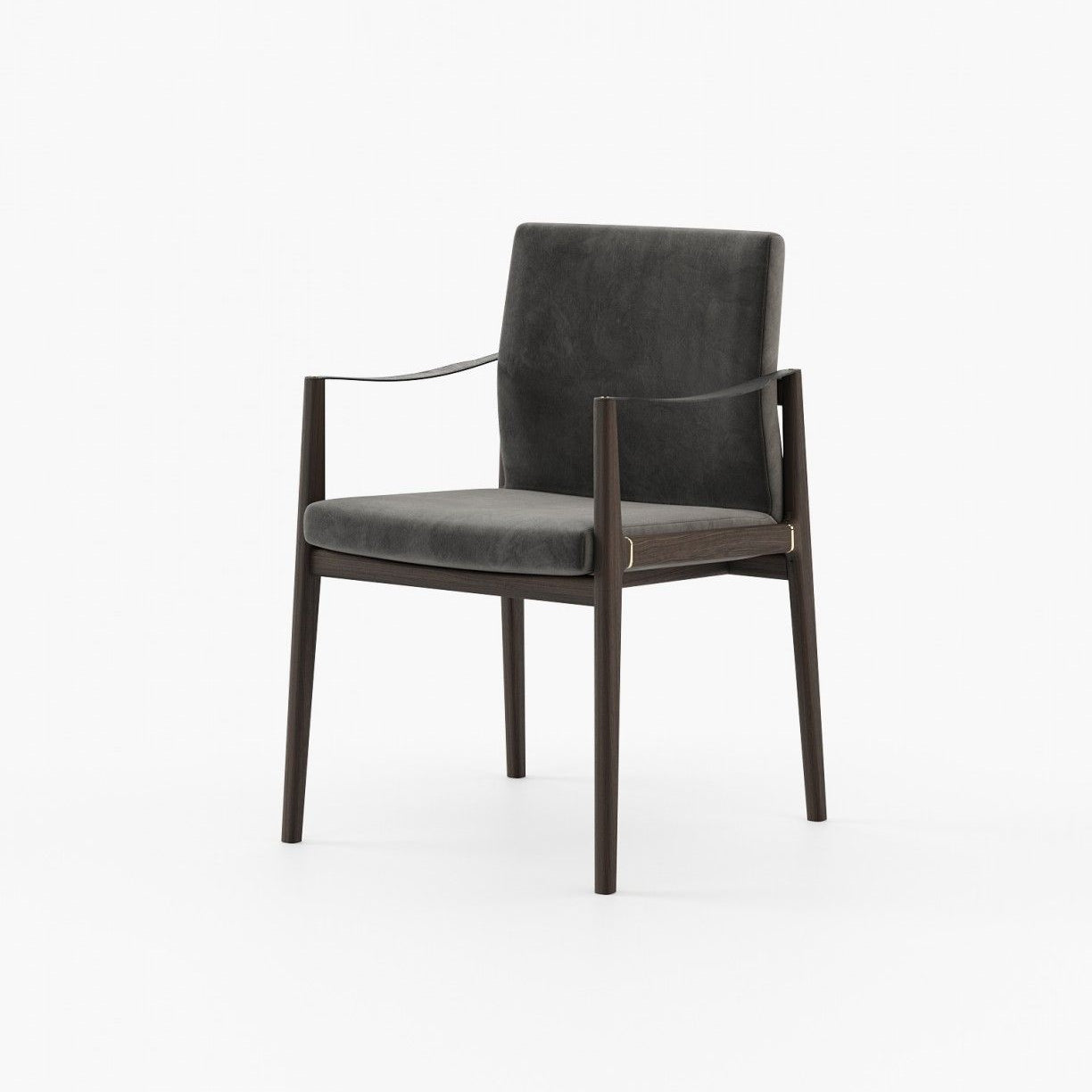 Laskasas JAYNE with arms Dining Chair & Bench Vienna Anthracite - Araco Interiors