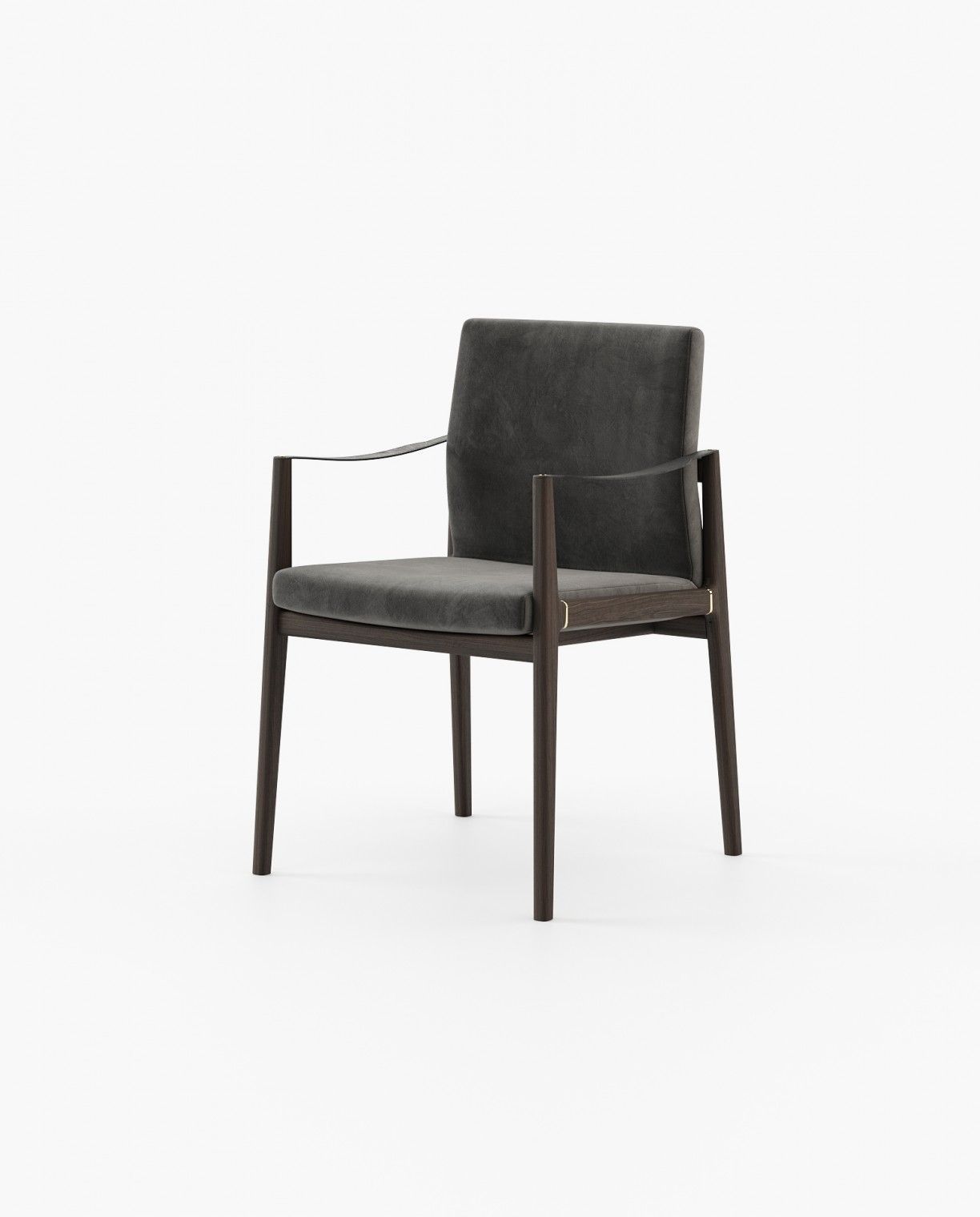 Laskasas JAYNE with arms Dining Chair & Bench Vienna Anthracite - Araco Interiors