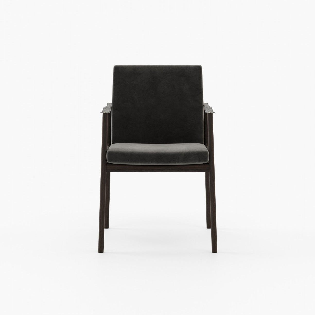 Laskasas JAYNE with arms Dining Chair & Bench Vienna Anthracite - Araco Interiors