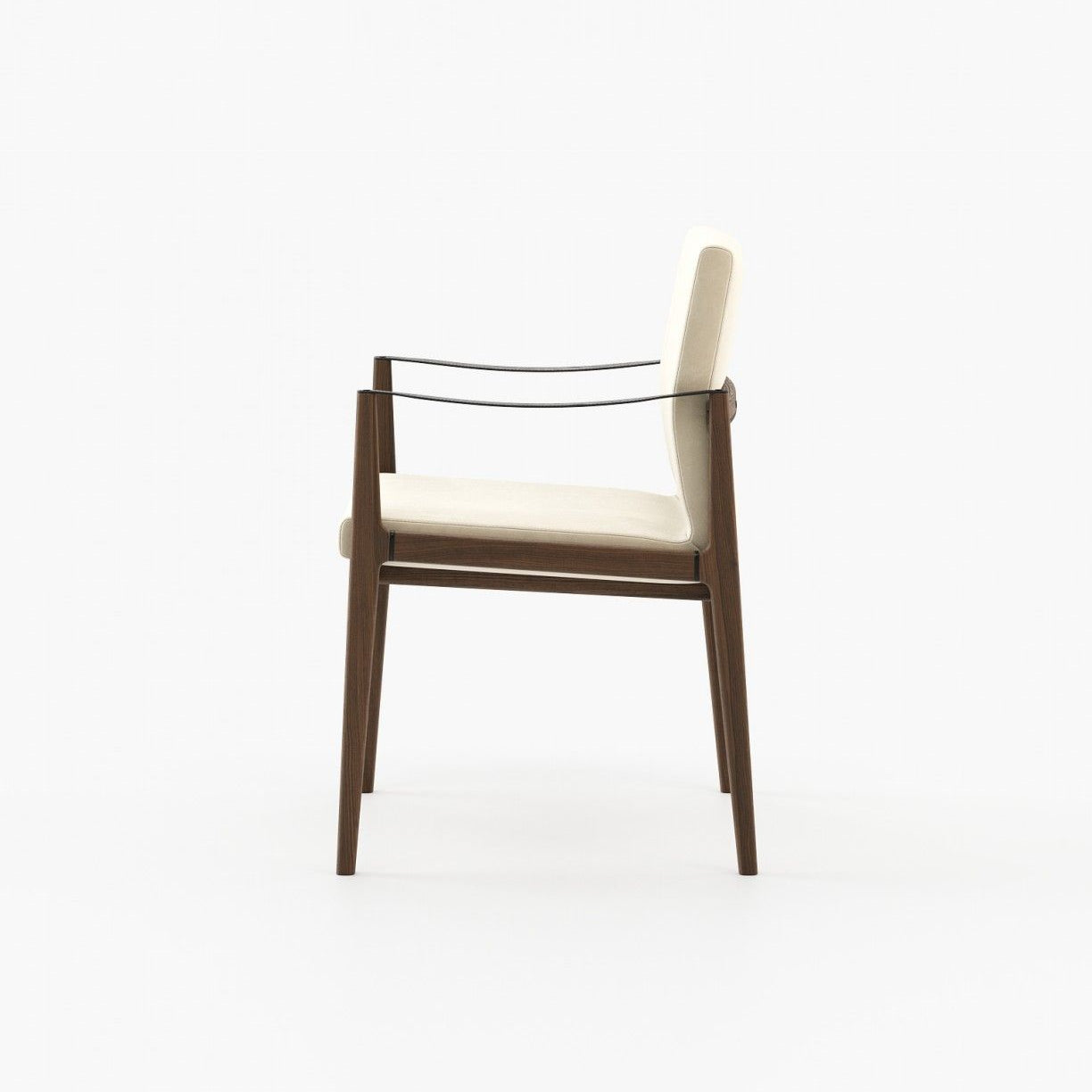 Laskasas JAYNE with arms Dining Chair & Bench Vienna Cream - Araco Interiors