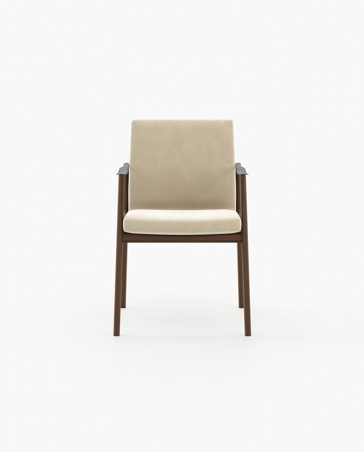 Laskasas JAYNE with arms Dining Chair & Bench Vienna Cream - Araco Interiors