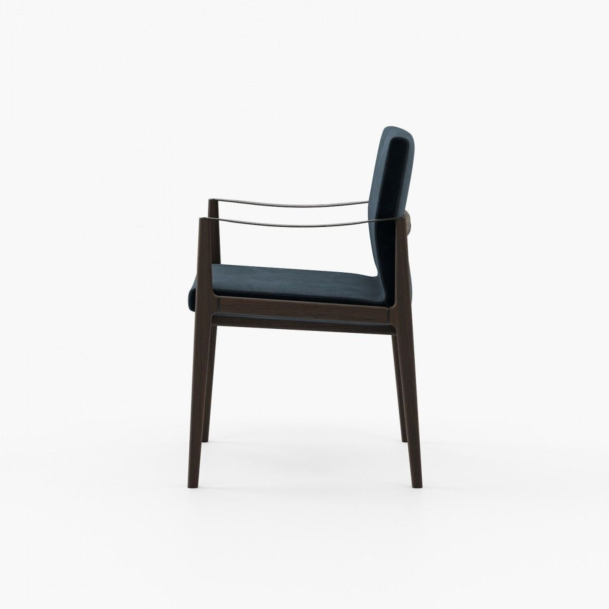 Laskasas JAYNE with arms Dining Chair & Bench Vienna Deep Blue - Araco Interiors