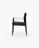 Laskasas JAYNE with arms Dining Chair & Bench Vienna Deep Blue - Araco Interiors