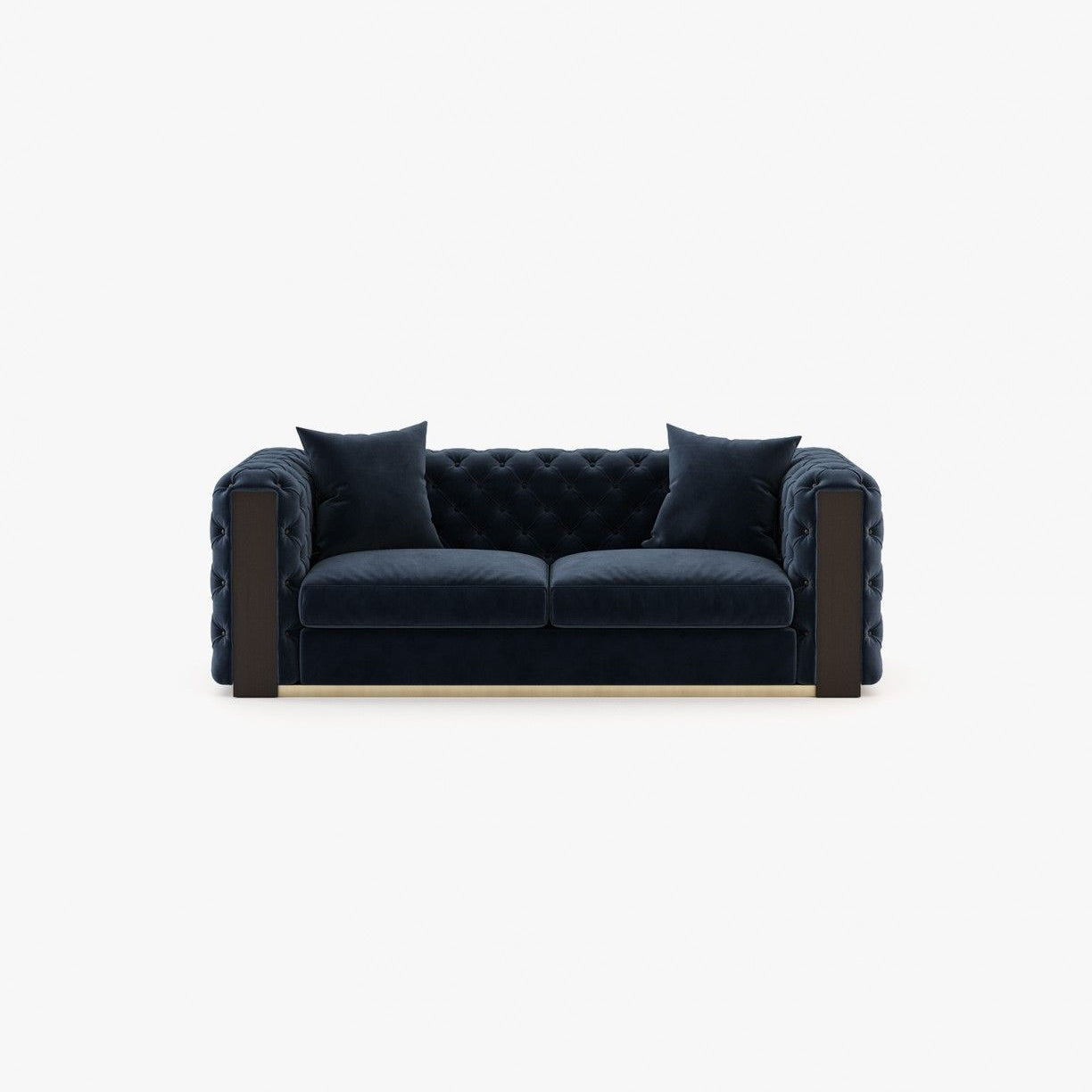 Laskasas JEAN 2 seater Sofa Vienna Deep Blue - Araco Interiors