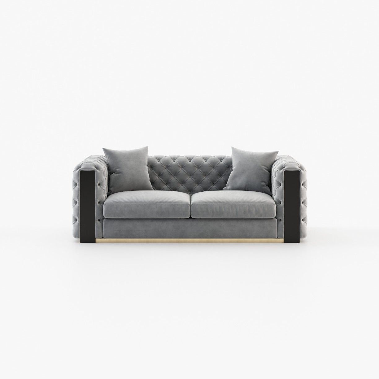 Laskasas JEAN 2 seater Sofa Vienna Light Grey - Araco Interiors