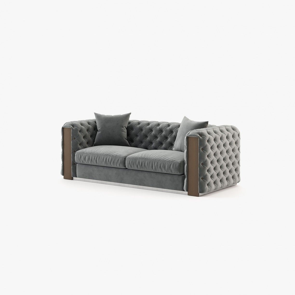 Laskasas JEAN 3 seater Sofa Vienna Anthracite - Araco Interiors