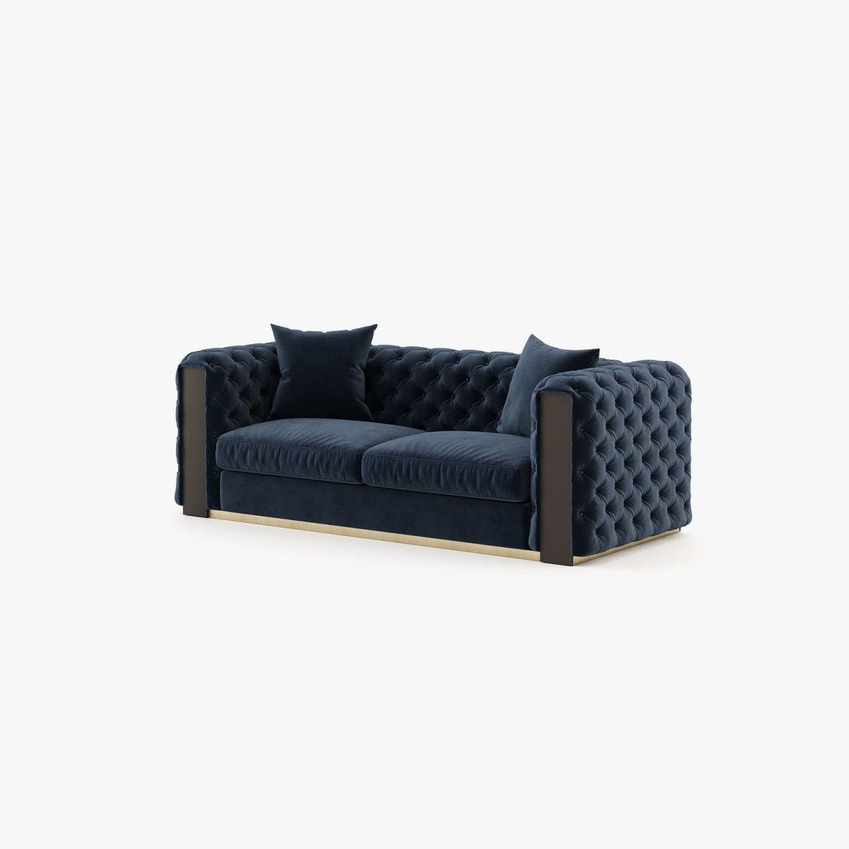 Laskasas JEAN 3 seater Sofa Vienna Deep Blue - Araco Interiors