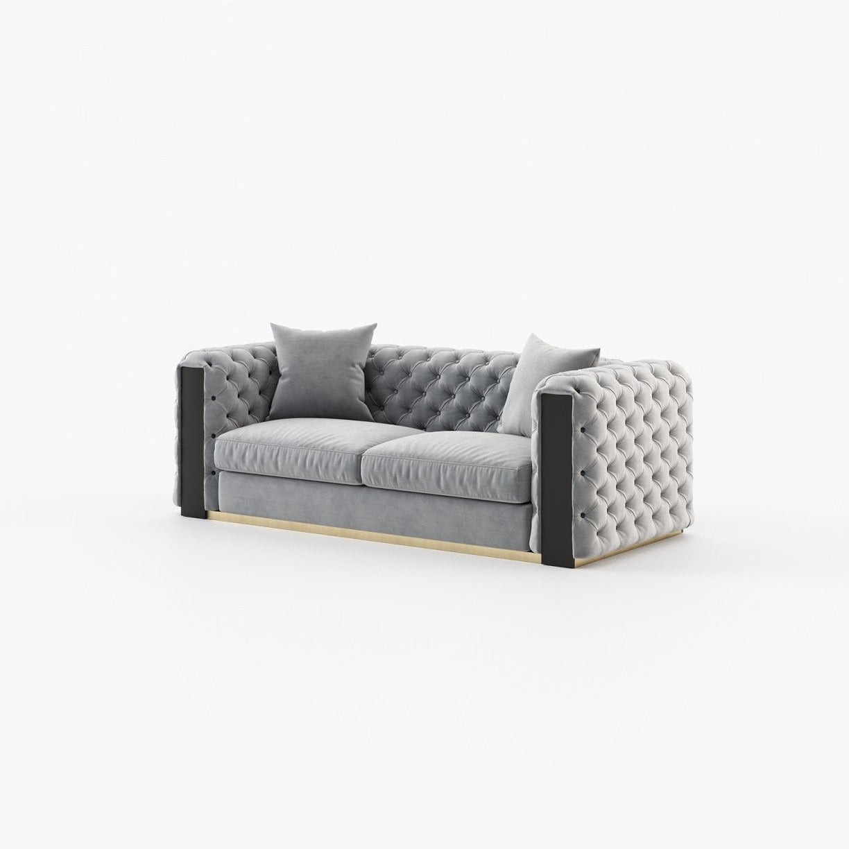 Laskasas JEAN 3 seater Sofa Vienna Light Grey - Araco Interiors