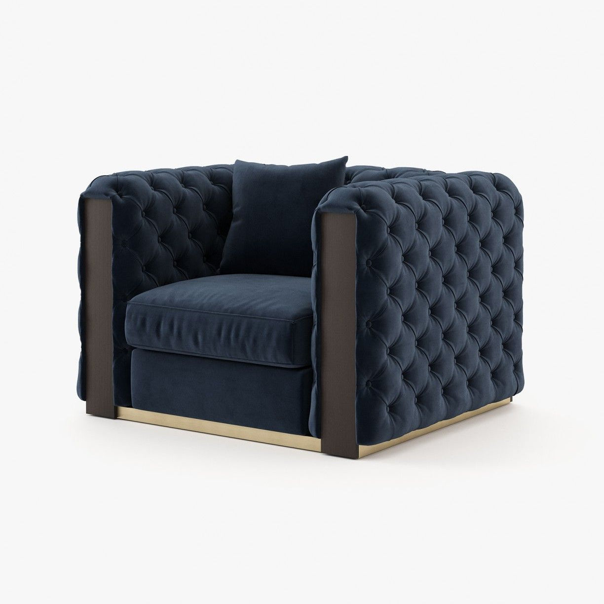 Laskasas JEAN single Sofa Vienna Deep Blue - Araco Interiors