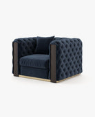Laskasas JEAN single Sofa Vienna Deep Blue - Araco Interiors