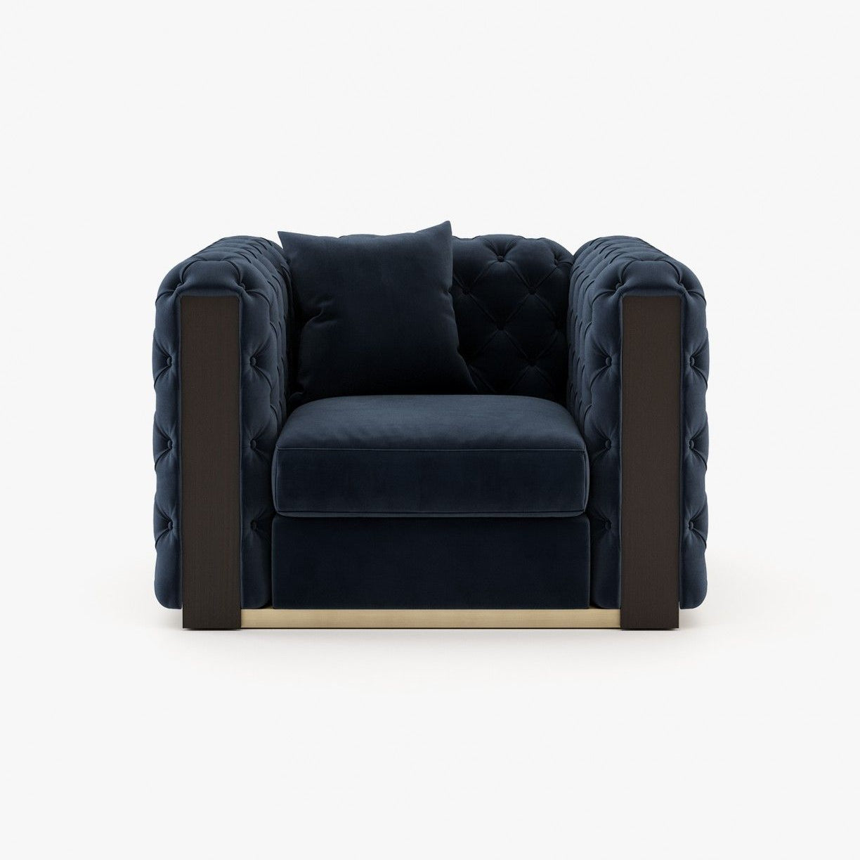 Laskasas JEAN single Sofa Vienna Deep Blue - Araco Interiors