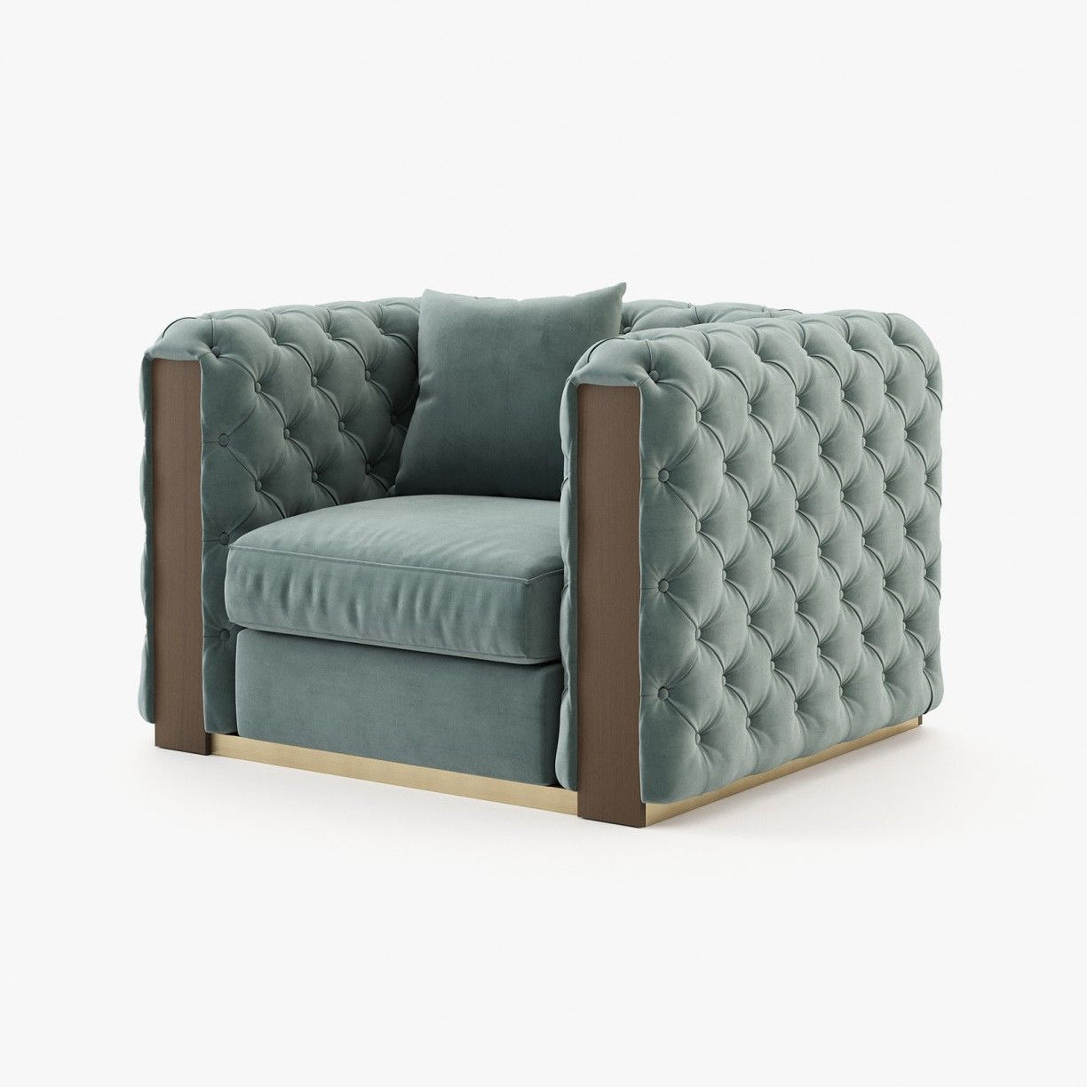 Laskasas JEAN single Sofa Vienna Safira - Araco Interiors