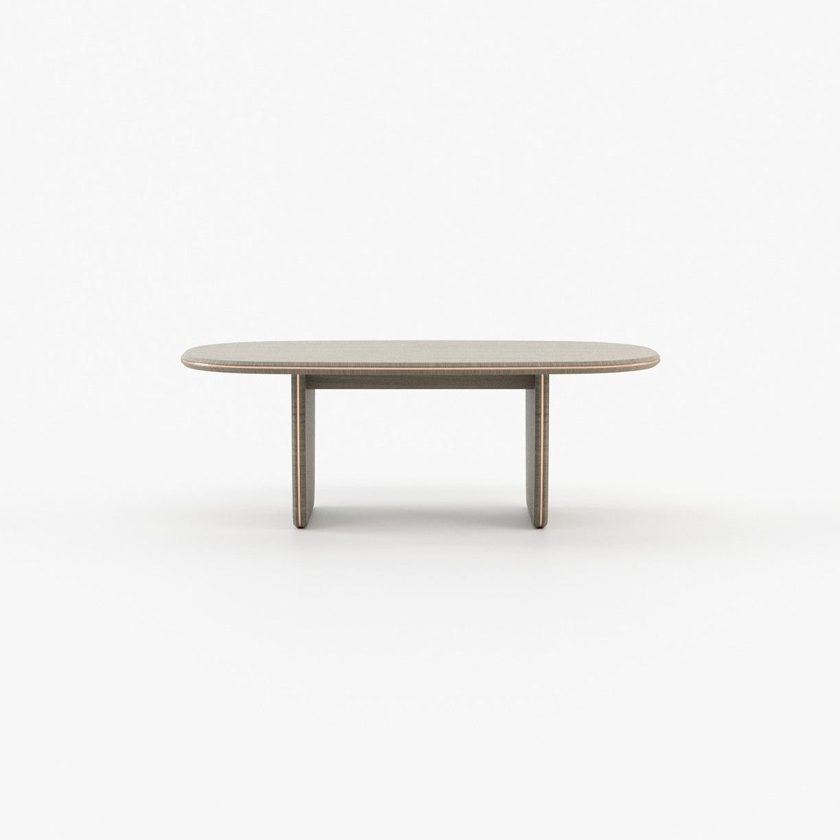 Laskasas JEANE Dining & Bar Table Aged Oak Veneer Matte - Araco Interiors